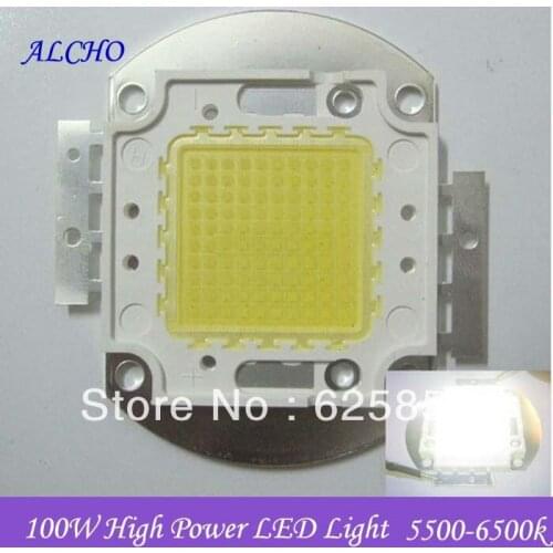 100W High Power LED Light SMD 5000-5500k 10000LM 3.0-3.3A 30-36V White for DIY