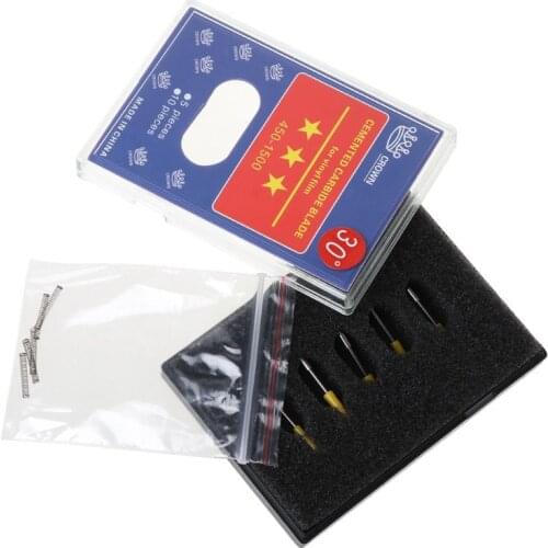 77UD 5Pcs 30° 45° 60° Cutting Vinyl Plotter Blades For Graphtec CB15U Vinyl Cutter