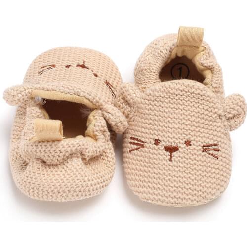 2019 New Style Newborn Baby Shoes Infant Shoes Winter Soft Cotton Baby First Walker Baby Shoes Boy Toddler Keep Warm Thick shoes