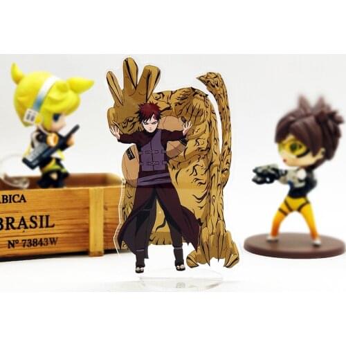Gaara SHUKAK HF acrylic stand figure model plate holder cake topper anime Japanese cool