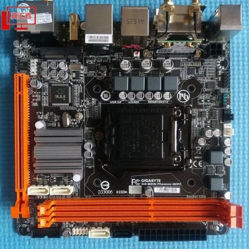 MINI-ITX 17*17 HTPC For Gigabyte GA-B85N Phoenix-WIFI Used Motherboard B85N Phoenix B85 Socket LGA 1150 DDR3 USB3.0 SATA3.0