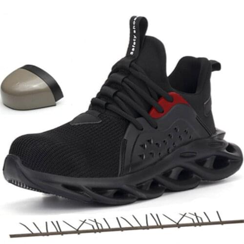 36-48 Fashion Women Shoes Men Work Safety Shoes Outdoor Sneakers Indestructible Designer Construction Protection Boots Men 2019