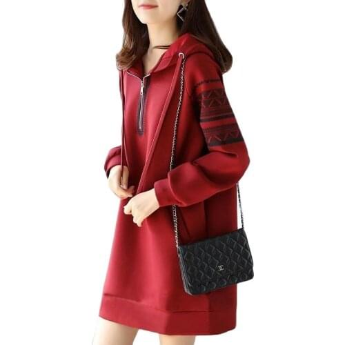 LAIPING Womens Hoodies Dresses