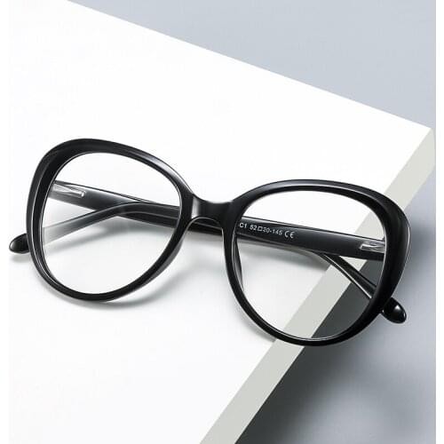 Fashion Round Glasses Frame Women Trending Styles Brand Design Optical Glasses Oculos De Sol Eyewear with prescription RW2013