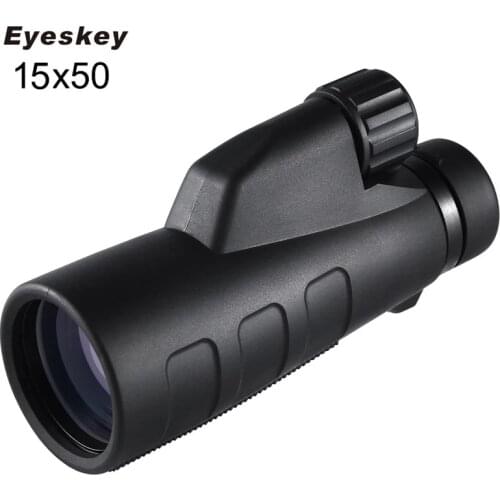 15x50 High Magnification Monocular Waterproof Powerful Optics Telescope for Outdoor Caming Hunting BirdWatching with Tripod