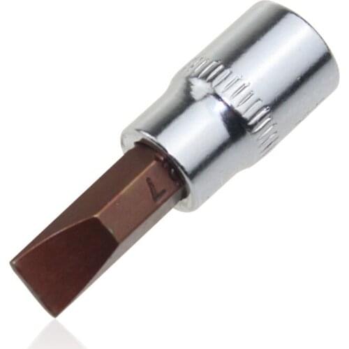 21 Piece 1/4" Drive Hex Torx Star Bit Socket Set S2 And Cr-V Steel T10-T40 H3-H8