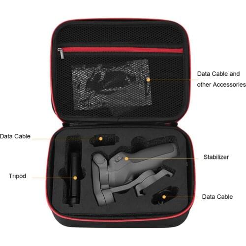 Nylon Carrying Case for DJI Osmo Mobile 3 Fuselage & Accessories Handheld Gimbal Stabilizer Protective Storage Case Handbag Box