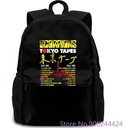 Scorpions Tokyo Tapes Album Cover Art Japanese Live Rock Band Tour women men backpack laptop travel school adult