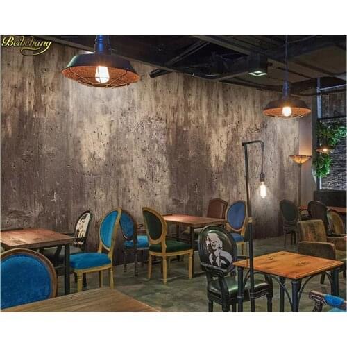 Beibehang Custom photo wallpaper mural old old wooden block texture papel de parede bar restaurant cafe background wall