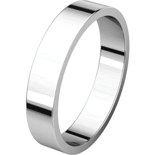 Wholesale 4MM Pipe Cut Flat Womens Tungsten Carbide Ring Comfort Fit Men Wedding Band Size 4-15