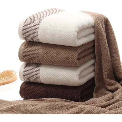Honeycomb Towel Set Soft Geometric Beauty Face Towels 100% Cotton Bath Towel Swimming Home 3 Colors For Adults Serviette De Bain