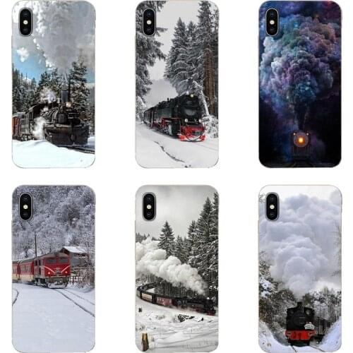 For Samsung Galaxy S20 S10 Plus 5G S20 Ultra S10e Samsung A51 A71 A40 A10 S7 S8 Transparent TPU Covers Train Fight Easy
