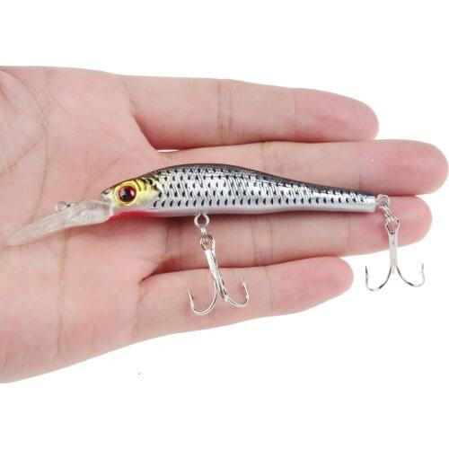 Minnow Fishing-Lure Crankbait-Tackle Hard-Bait Deep-Swim-Wobbler Pike Artificial Pesca