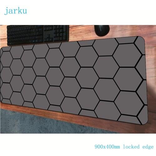Hexagon Abstract mats 900x400MM big gaming mouse pad keyboard mousepad large HD pattern notebook gamer accessories padmouse mat