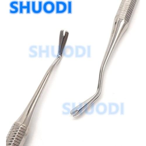 1 piece Dental Orthodontic Ligature Director Double Ends Curved Fine Narrow Dentist Tool Instrument