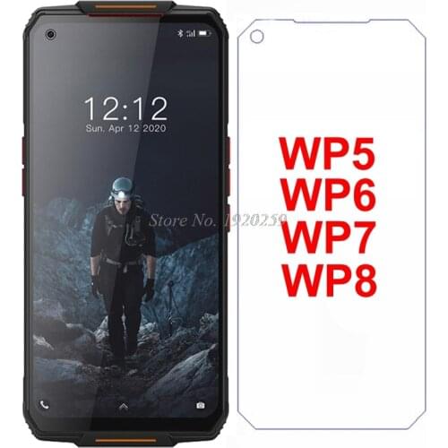Tempered Glass For Oukitel WP5 WP6 WP7 WP8 Pro Glass Screen Protector Front Glass Explosion-Proof For OUKITEL WP8 Screen Cover