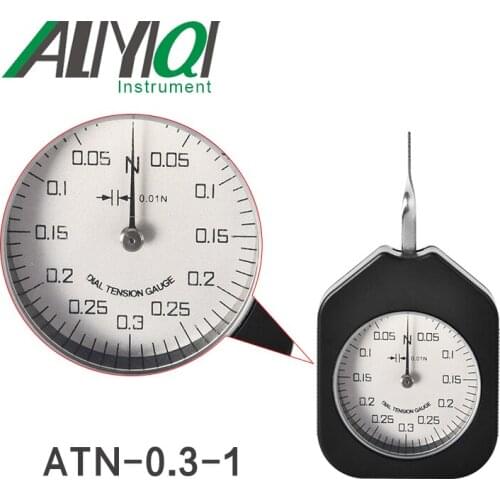 0.3N dial tension gauge tensionmeter single pointer(ATN-0.3-1)tensiometro
