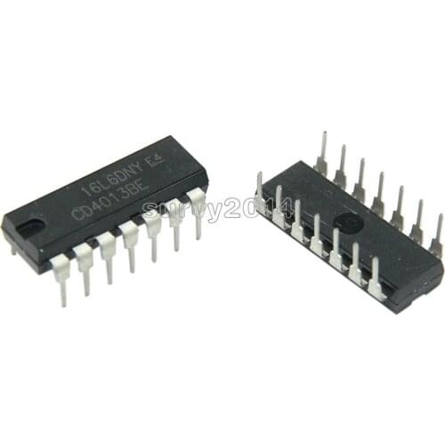 10pcs CD401BE CD4013 4013 CMOS DIP New