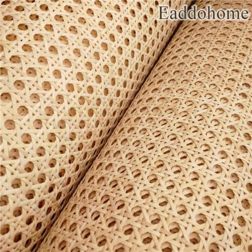 30CM 70CM wide Cane Webbing Natural Indonesian Real Rattan 1/2" Mesh For Shoes Cabinets And Sofa