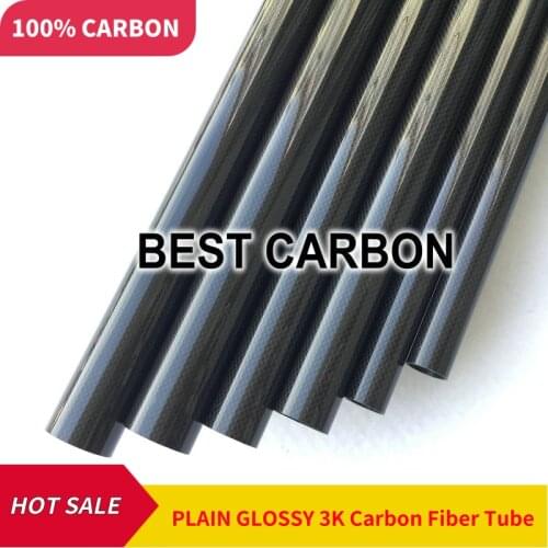 4 pcs of 16mm x 14mm x 1000mm High Quality 3K Carbon Fiber Fabric Wound/winded Tube,Tail Boom,Quadcopter arms
