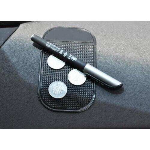 Black Anti-Slip Car Dash Sticky Gel Pad Non-Slip Universal Mount Holder Mat Washable Silicone Gel Pad Car Accessories Hot