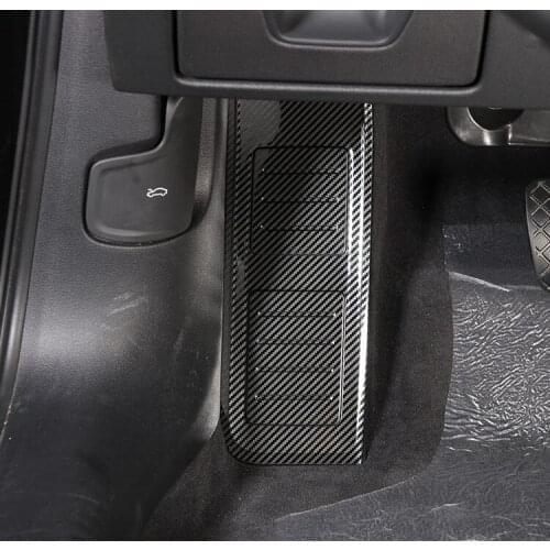 Stainless Steel Rest Pedal Decoration Cover Trim For Audi A6 C8 2019 2020 LHD Car Styling Interior Accessories