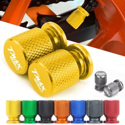 For YAMAHA T-max 560 T-MAX560 2020 2021 Tmax560 TMAX 560 Motorcycle CNC Tire Valve Air Port Stem Cover Cap Plug Accessories