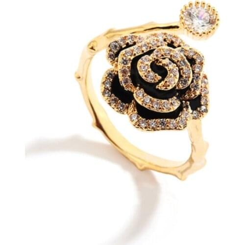 Hanruo Women's Gold Rings