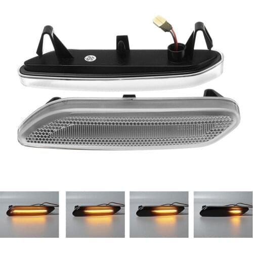 12V 3W LED Side Marker Light Set 1 Pair Left Right Turn Signal Light For BMW Mini R60 R61 Car Accessories
