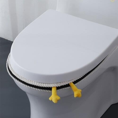 Hot Sale Comfortable cartoon bathroom Toilet Seat Cover Winter Toilet Cover Household Closestool Mat Seat Case Lid Cover