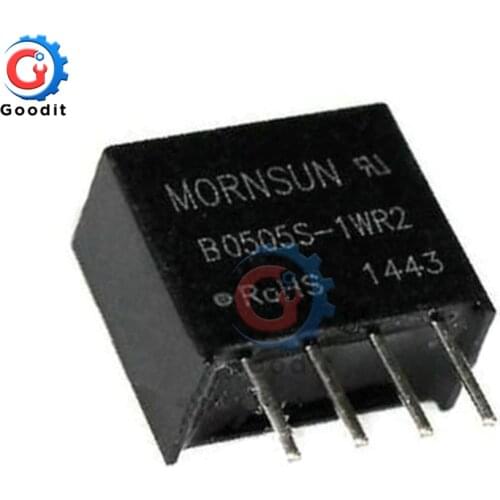 B0505S-1W DC-DC 5V to 5V Power Supply Module 4 Pins Isolated Converter Power Module 1000VDC Isolation