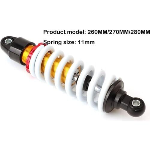 260mm 270mm 280mm 10" Shock Absorber Rear Suspension For Motorcycle Dirt Pocket Bike Quad
