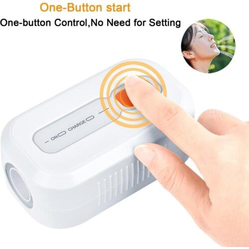 MOYEAH Portable Auto CPAP Cleaner Disinfector with Built-in 2000mAh Battery Ozone Cpap Sanitizer For CPAP APAP BIPAP Mask Hose