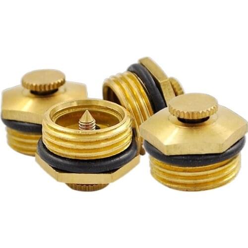 5PCS Brass Misting Nozzles Adjustable Benchtop Sprinklers Head Lawn Watering Tools Accessories Gardening irrigation Supplies