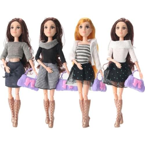 NEW Fashion urban girl doll about 30cm dress up best gift for girls