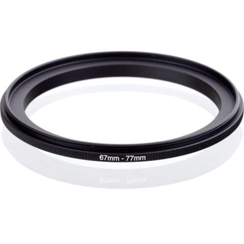 RISE(UK) 67mm-77mm 67mm to 77mm Male to Male Coupling Step Ring Adaptor 67-77 Dual Male