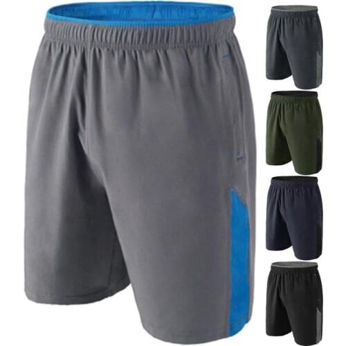 Shorts Fifth Quick Dry Loose Contrast Color Pockets Shorts for Sports