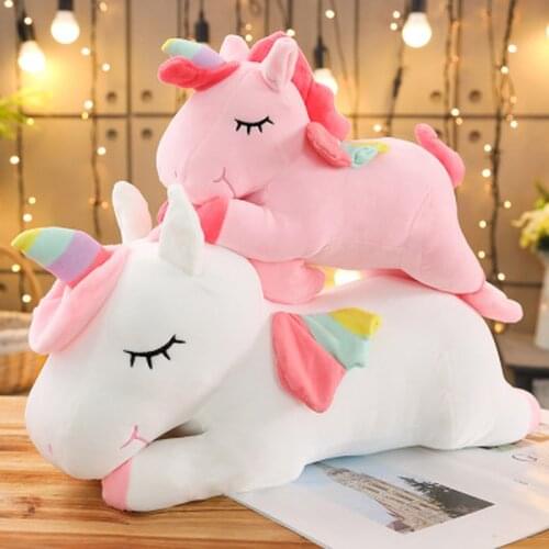 1pc 25CM Unicorn Plush Kawaii Unicorn Figure Plush Toy Lovely Unicorn Animal Stuffed Soft Plush Dolls Birthday Gift for Children