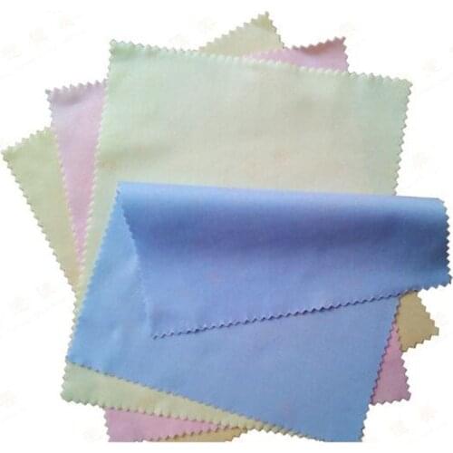 10pcs/lot 14x14cm 925s Silver Polishing Cloth Cleaning Cleaner Polishing Jewelry Anti Tarnish DIY Making Tools Jewelry Findings