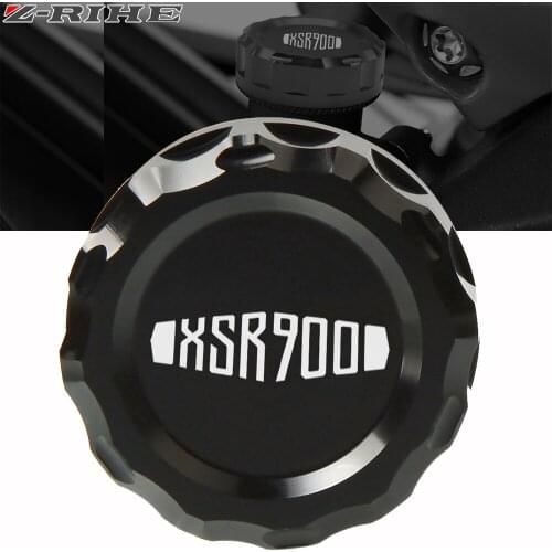 For Yamaha XSR900 XSR 900 2016 2017 CNC Motorcycle Accessories Cylinder Reservo Rear brake reservoir cover caps XSR900 logo