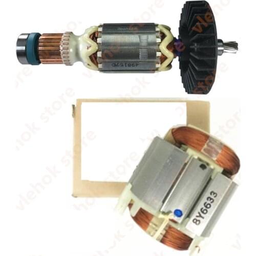 AC220-240V Armature Rotor Stator Field for Makita HR2600 HR2601 HR2610 HR2611F HR2611FT HR2631FT HR2631F HR2630T HR2630 HR2611
