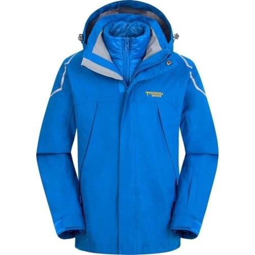 Waterproof Index 15000mm Warm Child Coat Windproof Boys Girls Jackets Sporty Kids Clothes Double-deck For 5-14 Years Old Winter