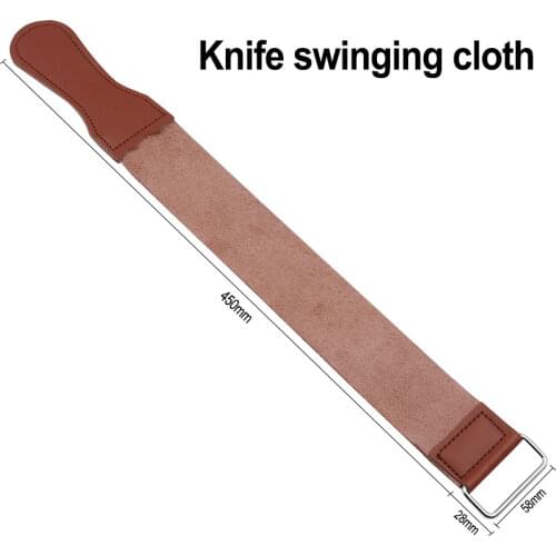 SHAVER special grinding mouth cloth dangdao cloth double-layer real leather scraper cloth hardware metal ring grinding cloth