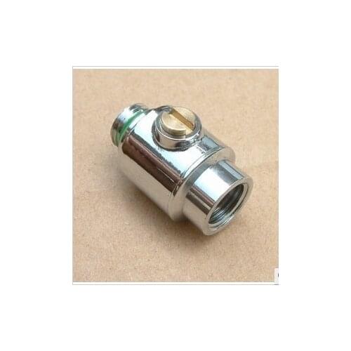 G1/4'' mini Valve A head of internal thread, a head of external thread for computer water cooling