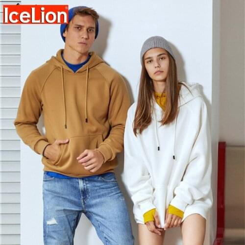 IceLion Spring Hoodies Men Long Sleeve Loose Sweatshirts Fashion Hip Hop Streetwear Pullover Sportswear High Quality Sudaderas