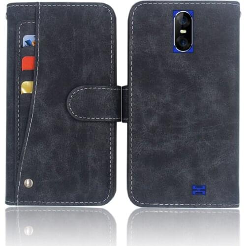 Hot! HomTom S12 Case High quality flip leather phone bag cover case for HomTom S12 with Front slide card slot