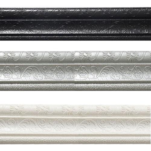 Wallpaper Border Peel And Stick Wall Border Waterproof Wall Border Self-Adhesive Mirror Borders Wall Decor For Kitchen Bathroom