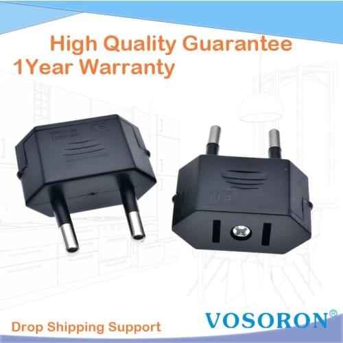 EU Travel Power Adapter American China US To EU Euro European Type C Plug electric Adapter AC Electrical Socket Outlet