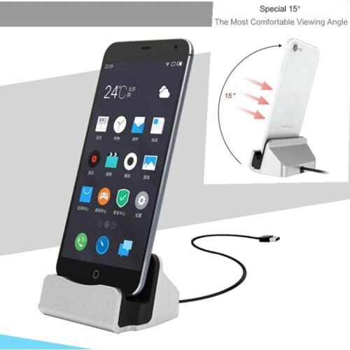 New Dock Charger for Oukitel C8 Redmi Note 4X 4 5 7 Sync Data Type C Docking Station Charging Desktop Cradle Stand for Honor 9X