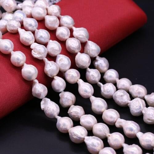 New Baroque Pearl Loose Beads Natural Freshwater Pearl Strand Bead For DIY Earring Necklace Bracelat Charms Jewelry Loose Beads